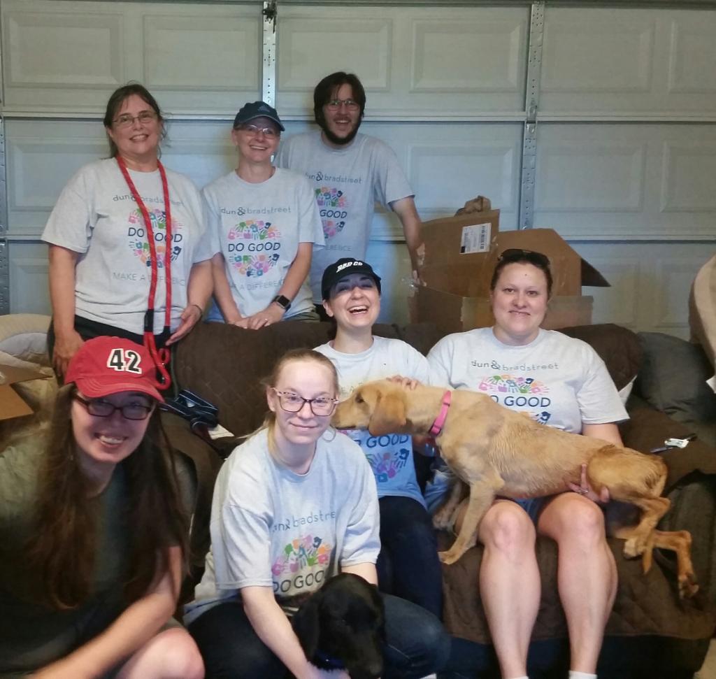 DunBradstreet's tweet photo. Dogs! ๐ถ๐
We had a great time volunteering with @HOTLabRescue! #TeamDNB #DNBDoGood https://t.co/ihYv9XSp6D