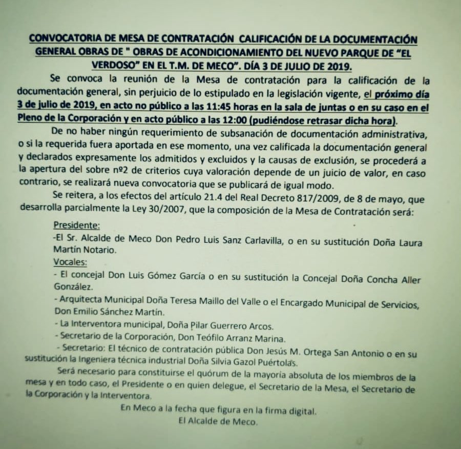PSOEMeco's tweet photo. La remodelación d El Verdoso continúa... Sin participación ciudadana, sin consenso. Cumplirá C’s la promesa hecha a much@s vecin@s de parar la obra si ellos gobernaban #Meco ?
Tienen una gran oportunidad para q la forma de gobernar cambie en nuestro municipio tal como prometieron https://t.co/xMH8kvn25n