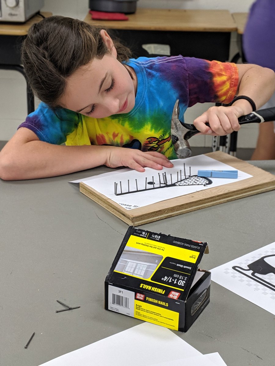 StEsRockville's tweet photo. Campers are having a blast @StEsRockville Baking and Crafting camp! #cupcakegeods #breakfastcasserole #stringproject #StEsCamps https://t.co/e08MLSh7SO