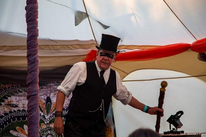 walksthelines's tweet photo. @LichfieldFuse thank you to all the wonderful hardworking volunteers, this was also in the review. 
'We love him roaming the site with his gravestone in the evening, to promote his scary stories! So inventive. An absolute definite for our festival next year.' https://t.co/JBsABt1L5N