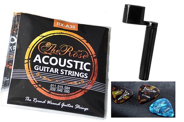 iMusicGuitar's tweet image. Package includes : 
1 × Acoustic guitar string set
1 × String winder
1 × 3 pick set
 Free shipping in Canada.
Total comes $3.87 (was $9.99 plus shipping)

ift.tt/2Gi8ezs

#guitarstring #stringwinder #picks #freeshipping #canada ift.tt/2YWqiGG