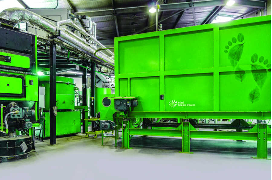 100m2 pour produire de l’électricité 💡et de la chaleur 🔥 à partir de déchets végétaux 🌱. C’est ce que produisent les mini-centrales <a href="/minigreenpower/">Mini Green Power</a>.

En plus de valoriser de la biomasse, c’est qu’elles sont autonomes, pilotables à distance et optimisées grâce au big data ! 🕹️