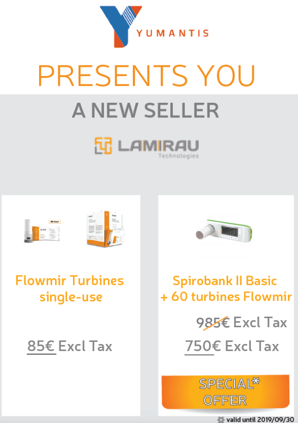 🔴 ⚠️ An exceptional offer is coming to yumantis.com  ! ⚠️🔴

Come and discover the products of our new salesman: Lamirau Technologies and their exceptional discount! 👇

Don't forget to follow our news on all our social networks 💻