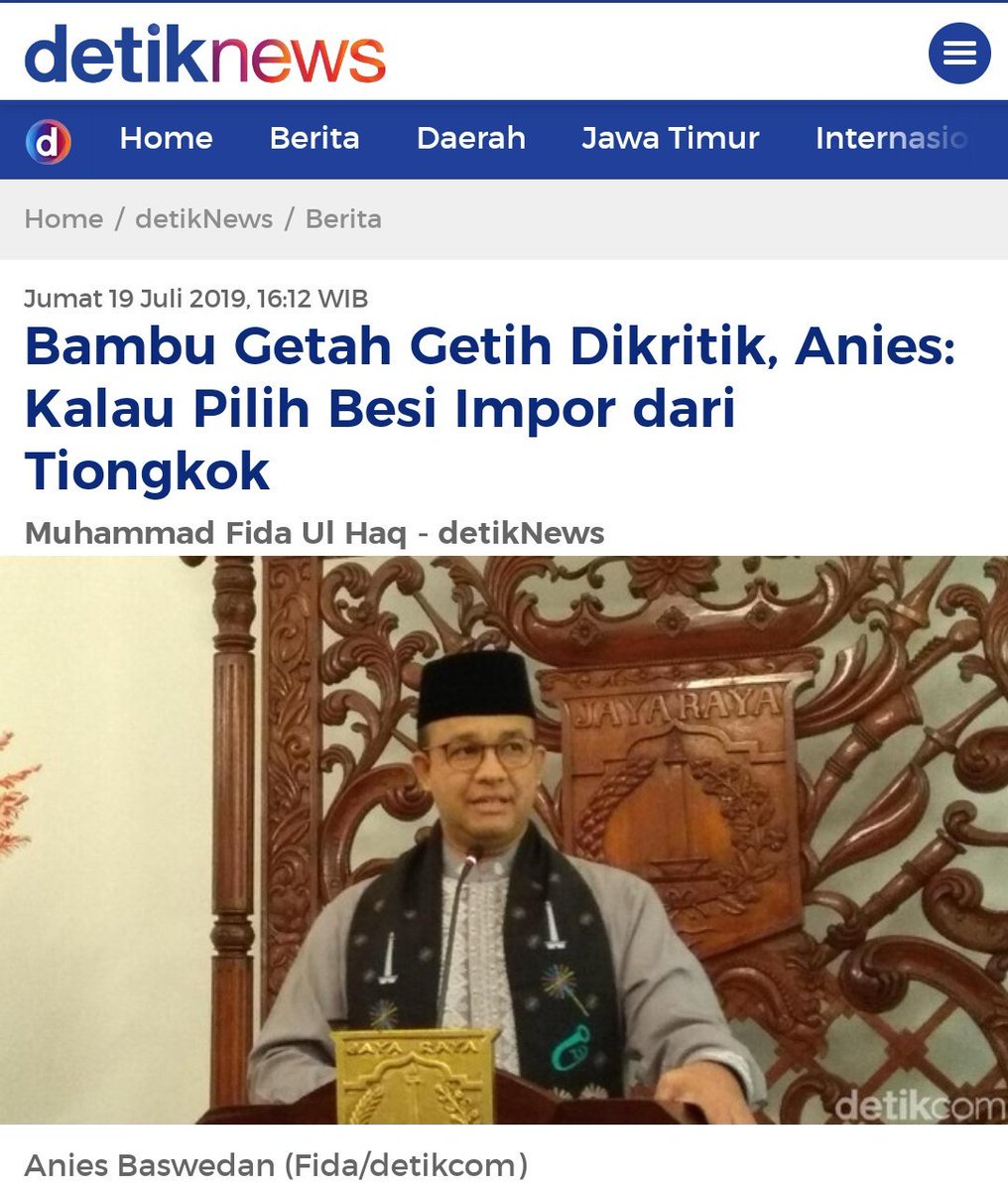 habibthink's tweet photo. Cuma @aniesbaswedan yang bisa begini https://t.co/FDLqLWyyCS