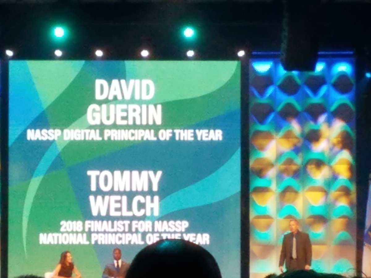 TimGarber's tweet photo. It is a privilege to listen to my colleague @DavidGeurin share during the keynote address at the NASSP National Principals Conference! #GoLiberators https://t.co/WXZf0AhWqJ