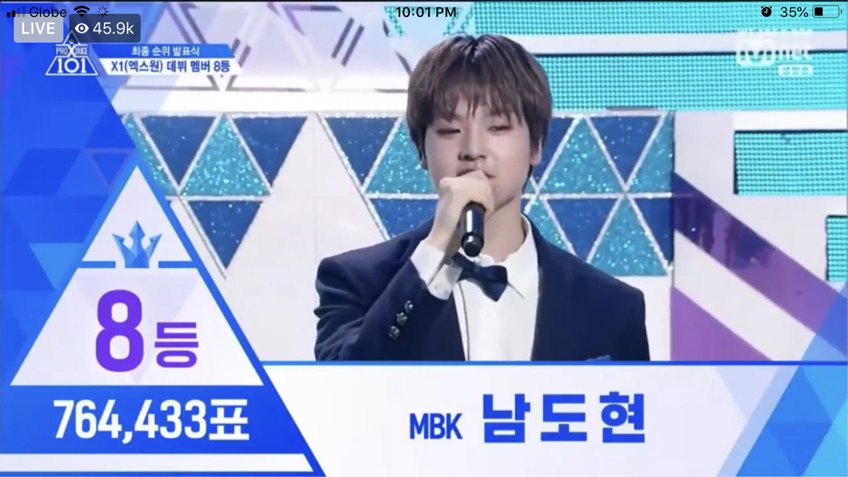 multifanhere_'s tweet photo. CONGRATULATIONS NAM DOHYUN!!!! #produce_X_101 #FinalRanking https://t.co/AdqtYydqhu