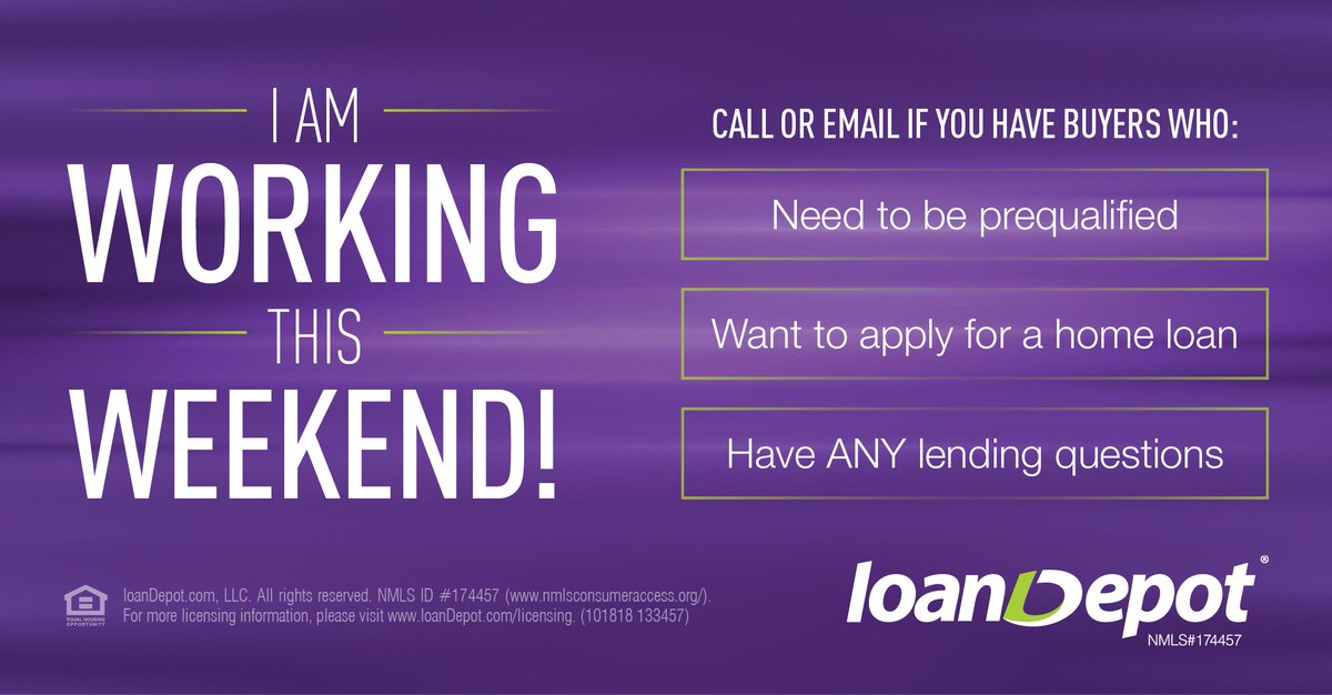 esho1023's tweet photo. WE CAN GET YOU PRE-APPROVED THIS WEEKEND!!! 
The E Team is here for you! 💵💪🏘️🏠🏡🏚️

Contact us TODAY to get pre-approved!

☎️ 847.262.3249
📱 847.875.8080
💻 https://t.co/6aK74f2VEz
📧 EYoukhana@loanDepot.com

#TheETeamHomeLoans #mmca #Weekends #Weekendfun #mortgageloans https://t.co/Mr7OKlDY0v