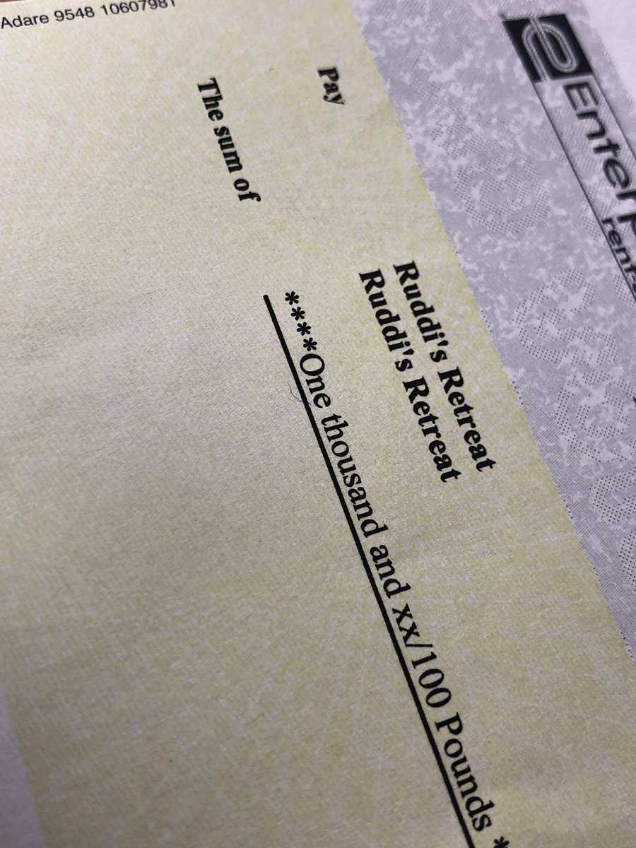 Sarah Roebuck (@sroebuckhr) on Twitter photo Thrilled to be able to drop off a donation from the #EnterpiseHoldingsFoundation at <a href="/Ruddisretreat/">Ruddi's Retreat</a> HQ today who provide holidays for families with young children suffering from the effects and after effects of cancer, Life Limiting Illnesses & bereavement 🏖 Thrilled to be able to drop off a donation from the #EnterpiseHoldingsFoundation at <a href="/Ruddisretreat/">Ruddi's Retreat</a> HQ today who provide holidays for families with young children suffering from the effects and after effects of cancer, Life Limiting Illnesses & bereavement 🏖