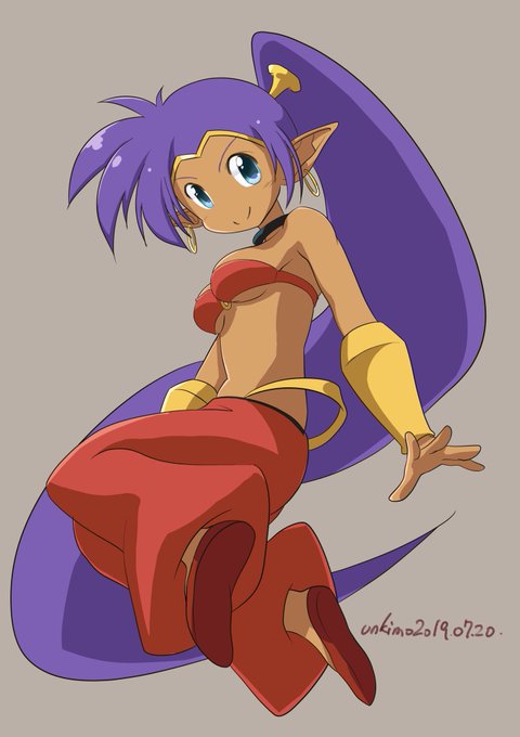 今日のシャンティさん
#Shantae 