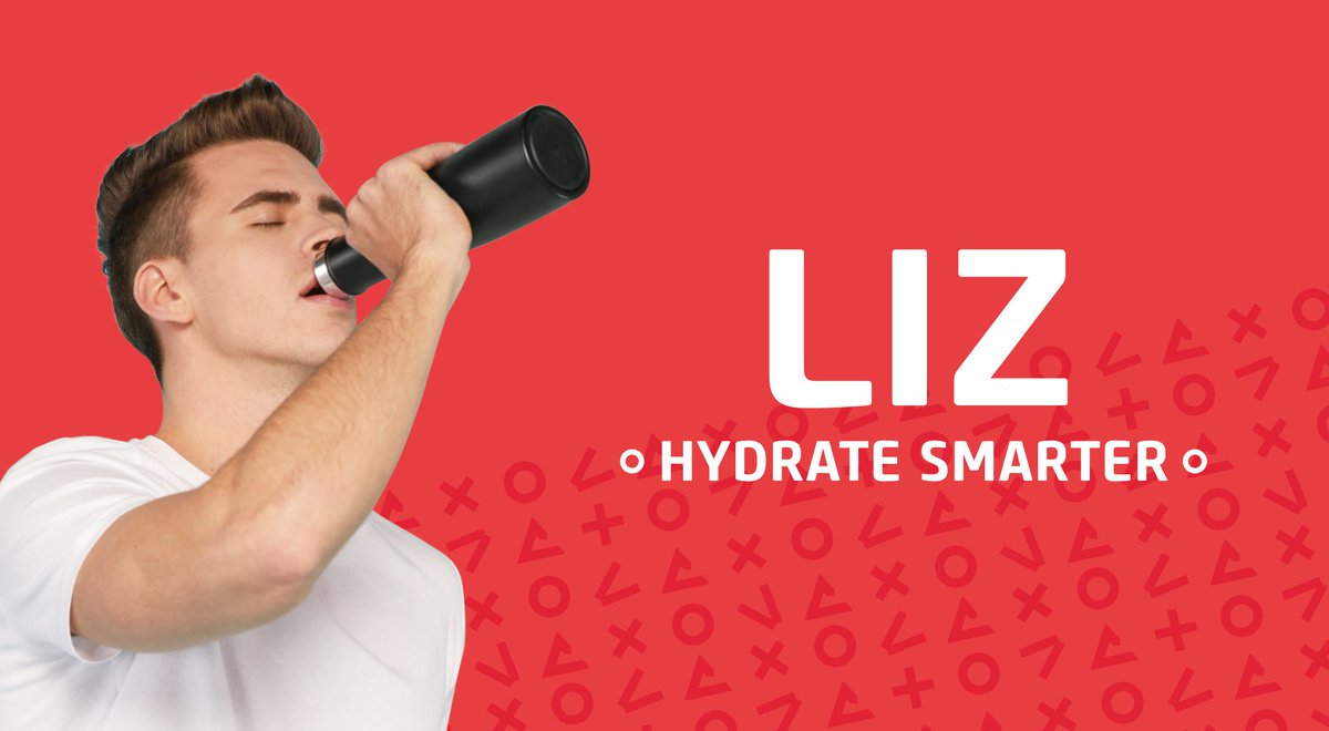 LIZ Smart Bottle: A self-cleaning #smart bottle with #hydration reminders! Sign up &amp; sa queue.vip/zCl6Sra