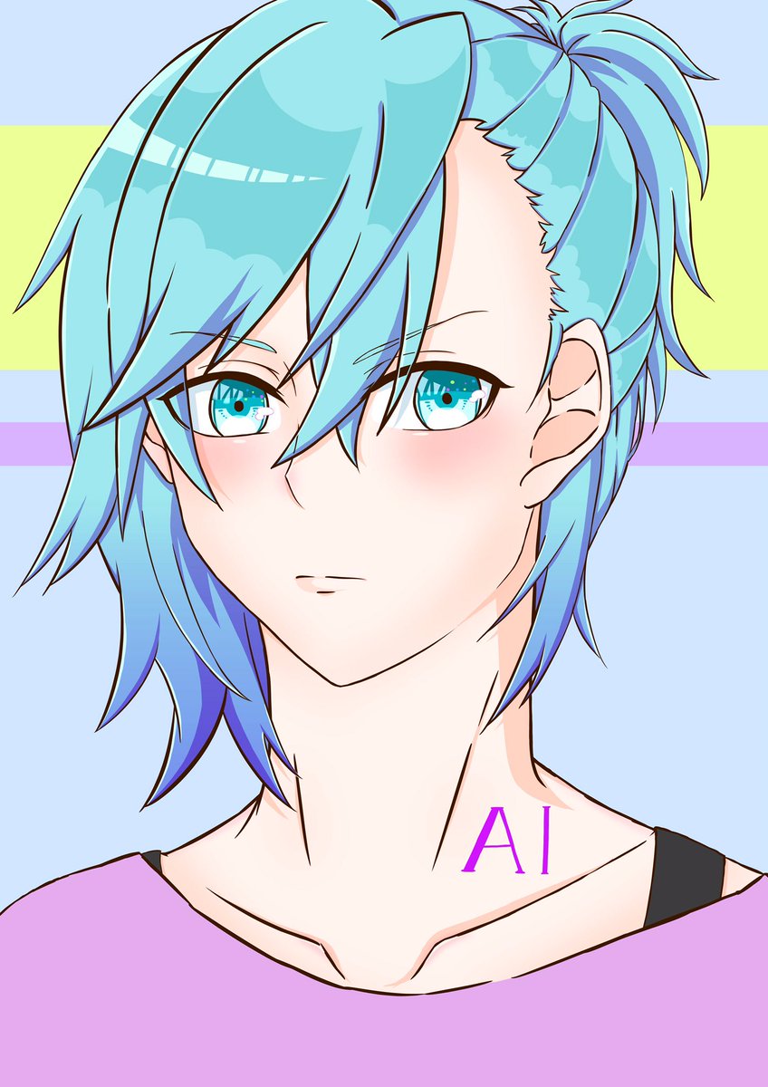 生わさじ 藍ちゃん今年5月 まだうたプリをあまり知らなかった頃 ヴァン今年7月 うたプリどハマり中 ほぼ2ヶ月の間に何があったの って思うほど絵が変わってて草ww