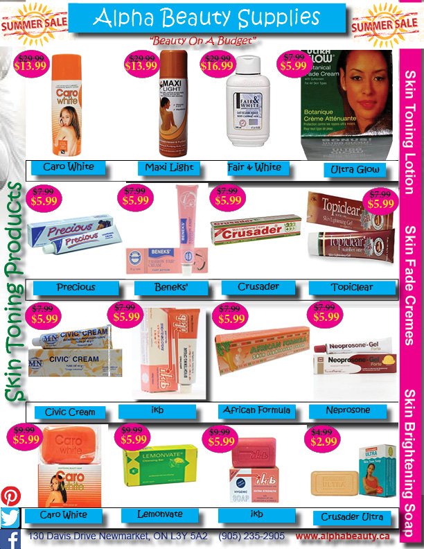 alphabeautysup1's tweet photo. STORE CLOSING SALE

Alpha Beauty Supplies is Closing Physical Location. Products will be sold online Effective August 1st 2019.
All the skin toning products you need on sale!! https://t.co/yMgkREra1M