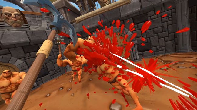 virtrealitytime's tweet photo. Gorn, the VR game about beating the crap out of gladiators, has left Early Access!
#VR/#AR @VRheadsets3D #game @VRGameShop  #OculusQuest @oculus 
https://t.co/EMcu0NjYH8 https://t.co/ZKmoDw1C0P