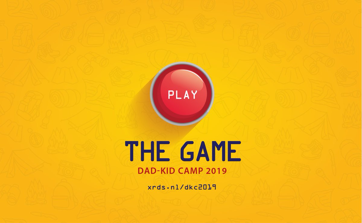 To all the dads with kids age 7 to 11: want to spend an incredible quality time with your kids? 😃
Join us in one of the most popular XRDS events: Dad-Kid Camp 13-15 Sept 2019
More info &amp; registration: xrds.nl/dkc2019/