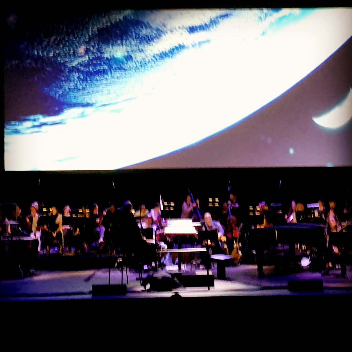 iamclintmansell's tweet photo. Tonight’s the night!
@LCOrchestra perform my score to @manmademoon marvellous film MOON @thebarbicancentre #moondecade https://t.co/9Yh0YlFw4L