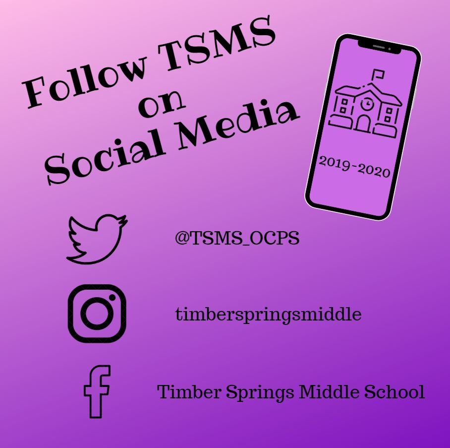TSMS_OCPS's tweet photo. Follow us on these social media platforms! #tsmsocps #ocps @OcpsEast https://t.co/mzJKuRDToX