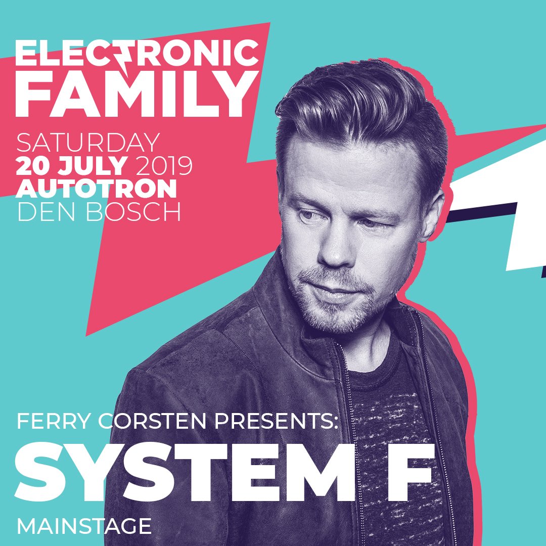FerryCorsten's tweet image. Netherlands! Who's ready for #SystemF this Saturday at @electronicfam?! electronicfamily.nl