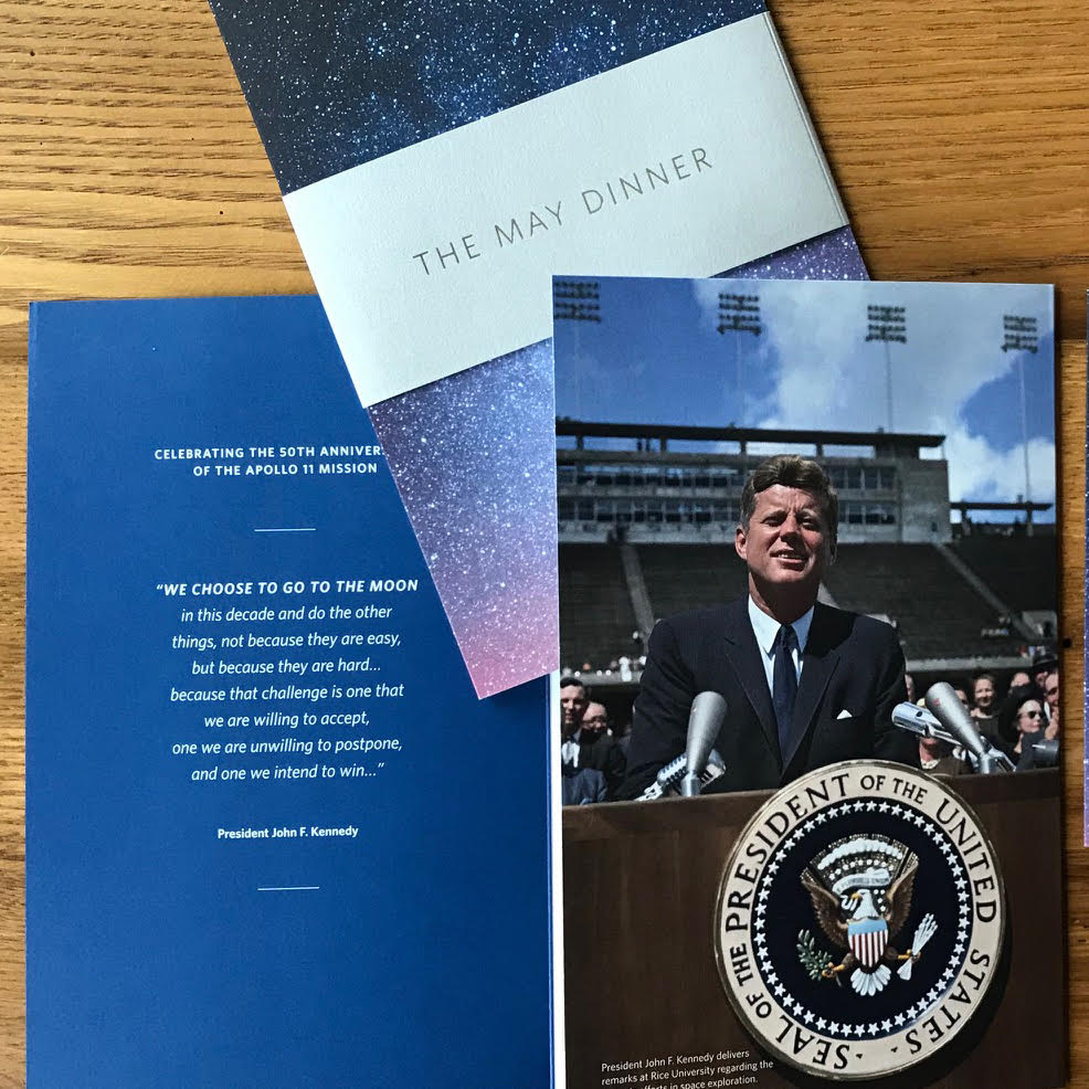CviaD's tweet photo. CviaD is excited to celebrate the 50th Moon Landing Anniversary tomorrow. The celebration actually started with @JFKLibrary's ‘The May Dinner’ gala that we had the honor of promoting!
#JFK #gala #design #designer #client #events #boston #local #apollo11 #app #MayDinner #event https://t.co/eNNqek089k