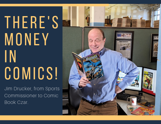 An inefficient market in collectible #comicbooks spurred former sports commissioner Jim Drucker to launch <a href="/NewKadia/">NewKadia.com</a> the world's largest online comic book store. Read more here:  mainlinetoday.com/Main-Line-Toda… #ComicCon #ComicCon2019 #NewKadia