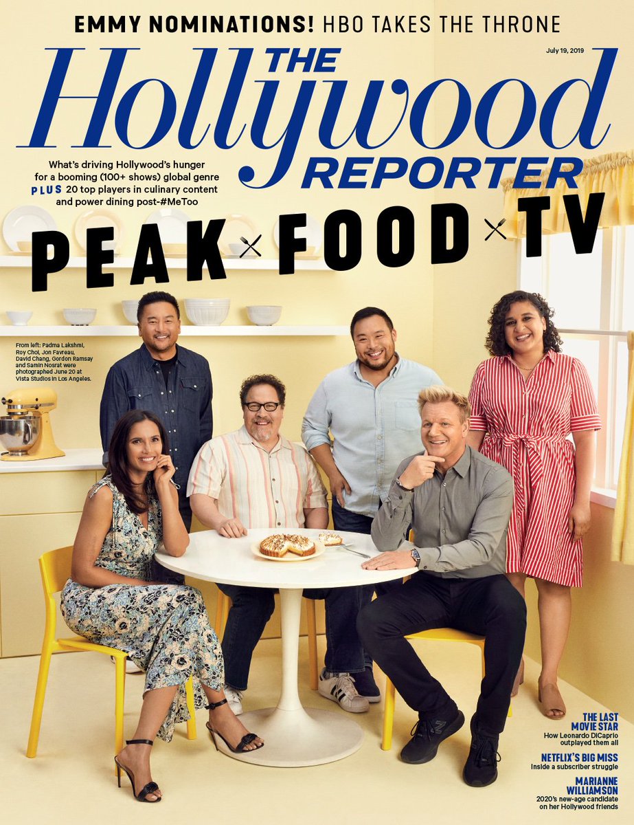 ATTN NETFLIX FOOD FAM: Our friends <a href="/davidchang/">david chang</a>, @chefroychoi, @ciaosamin, and @jon_favreau received the cover treatment for <a href="/THR/">The Hollywood Reporter</a>’s food issue!! 😊 🙌 🎉