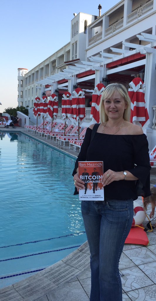 ElizabethSavag's tweet photo. @tylerwinklevoss At the Oyster Box Hotel in Umhlanga, South Africa 🇿🇦 

Turned into a promotion of #bitcoin #btc @tylerwinklevoss @winklevoss @benmezrich &amp; the awesome book #BitcoinBillionaires 🍹🍹

If you only read 1 book this year..it better be #BitcoinBillionaires !! https://t.co/GYNV41gx5L