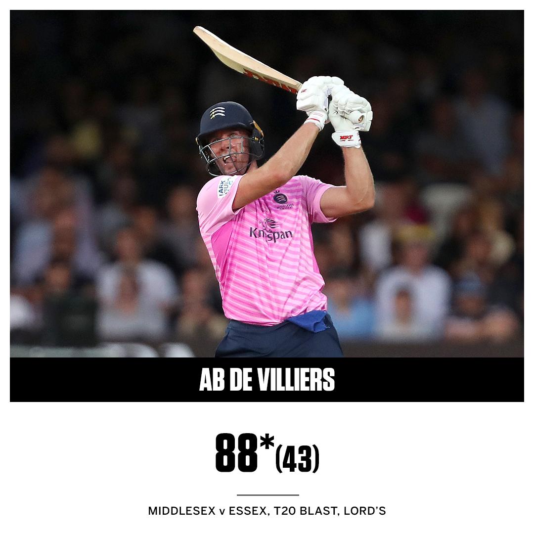 Ondineshjat's tweet photo. ABD doing ABD things 💪
Well Played Mr.360° - AB17
88* Runs 43 Balls
#MiddlesexVsEssex
#Middlesex #TeamMiddlesex #T20Blast #2019AB17 #DineshChoudharyAB17 #Xeselddim #T20BlastAB17 #MatchNo1 #18July2019 #18July2019Thursday #1Day2019AB17 #1DayAB17
#18JulyAB17 #18July2019AB17 https://t.co/5kKUEonuY8