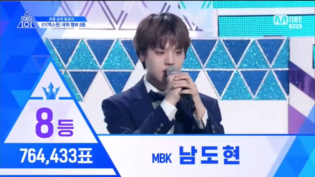 sm98kookie's tweet photo. After not debuting at Under Nineteen and The Unit. Nam Do Hyon and Lee Hangyul debuted at PD X 101 . They are really meant for the group X1. Congratulations my MBK Boys 😊 . #PRODUCE_X_101 https://t.co/jb43eCKgeb