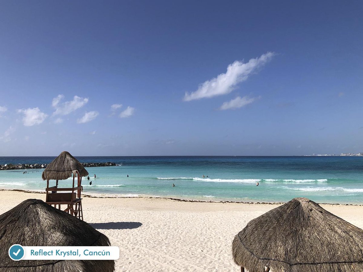 SedeturQROO's tweet photo. #BuenViernes Así lucen diversas playas del Caribe Mexicano este viernes 19 de julio. 🏖 🤩

En #QuintanaRoo #NiTodosLosDíasNiEnTodasLasPlayas hay #sargazo😍🌿 https://t.co/bxsjiP6QNW