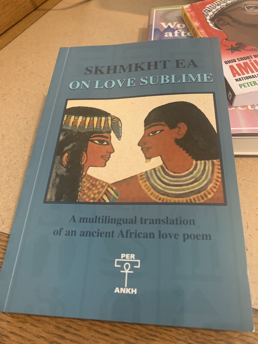 AfricanaCarr's tweet photo. Just in to #PerMedjat : Ayi Kwei Armah and the Wat em Shemsw at Per Ankh have done it again. #ThinkAfrican #Excellence #Genealogy #TranslationAndRecovery https://t.co/RQd9TceCkE