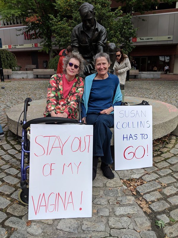 MarilynSarelas's tweet photo. #GoodbyeSusanCollins
You never answered our emails or calls. You betrayed us with your vote for Kavanaugh, your vote for the deficit-funded tax cut for billionaires, and your ongoing support for a corrupt, criminal, and cruel administration. We remember. https://t.co/X3gAY4sKw7
