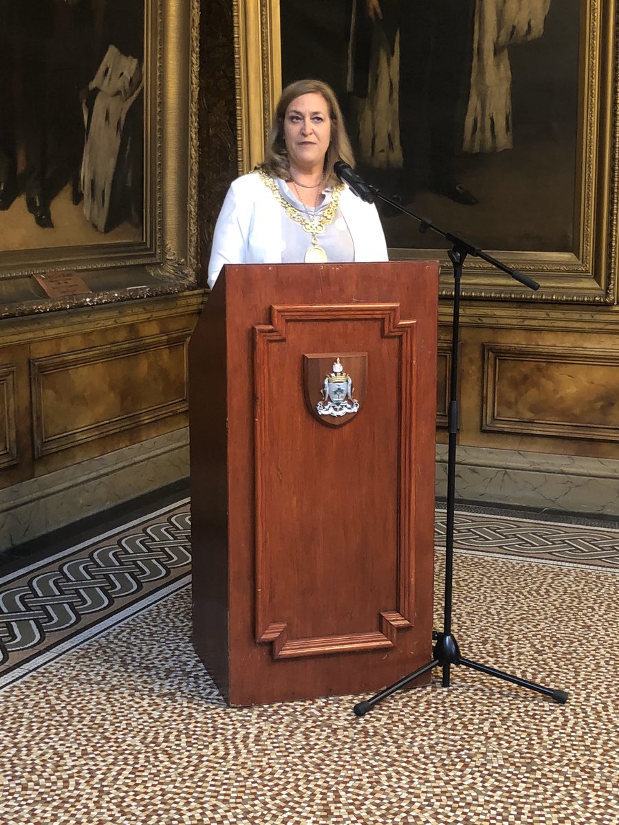 StuartLaird_'s tweet photo. Honoured to have been invited to our Lord Provost’s Civic Reception at Glasgow City Chambers this evening #SantanderSupportsPride https://t.co/gDqF1JJ2xB