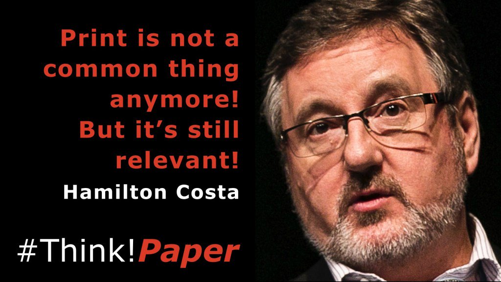 ValueCommAG's tweet photo. #ThinkPaper Conversation: Print is not a common thing anymore! But it’s still relevant! https://t.co/gdIzEbcpr0 https://t.co/jNgSvUFixl