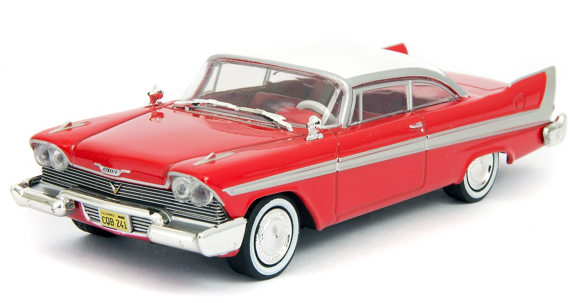 DiecastModelCtr's tweet photo. Plymouth Fury Diecast Model Car 1958 red Christine - 1:43 GreenLight #ScaleModelCars #DiecastModelCars
Buy here https://t.co/jamAmH8jlx https://t.co/STnt9MjjOB
