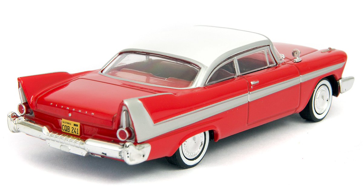 DiecastModelCtr's tweet photo. Plymouth Fury Diecast Model Car 1958 red Christine - 1:43 GreenLight #ScaleModelCars #DiecastModelCars
Buy here https://t.co/jamAmH8jlx https://t.co/STnt9MjjOB