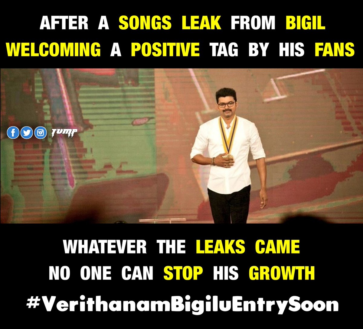 Prakash45937406's tweet photo. #VerithanamBigiluEntrySoon
Simpla sonna pona #ignornegativity 🙏😍🔥🔥 https://t.co/3XYomBomLw