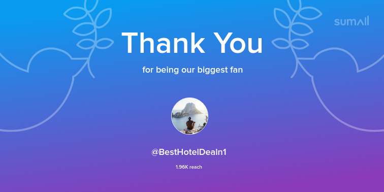 WhoLovesWine's tweet photo. Our biggest fans this week: BestHotelDealn1. Thank you! via https://t.co/zGpEIU4JRA https://t.co/fWrECqIO50