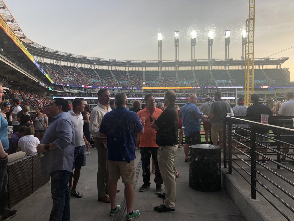 Steve_Kalina's tweet photo. Had an incredible turnout at the @GLScienceCtr for our #CyberSecurity event with our special guest from @FBICleveland!!

Bonus pics from the @Indians customer appreciation event!!

Thank you #ABSComm @VMware @zscaler @SamsungUS 

#selectsuccess #NationalBizNation https://t.co/ERBU5EZYVm