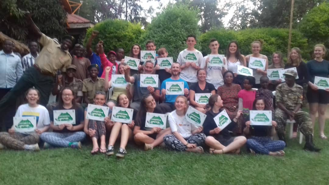 camp_uganda's tweet photo. Receiving the certificates of achievement for the Mount Elgon climb #TeamEmpuuta @CampsInt https://t.co/bJXlKt3Kv0