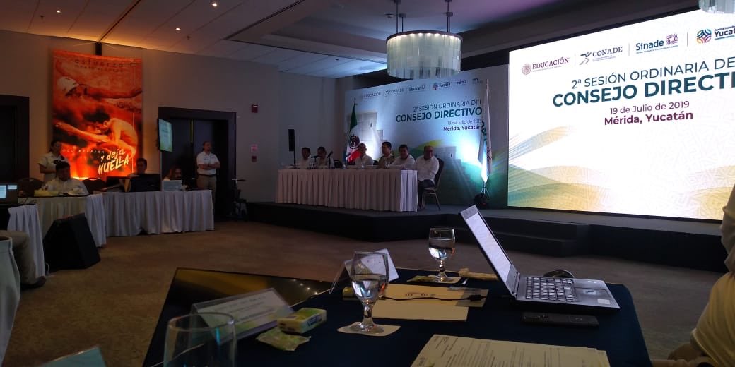 INDETamaulipas's tweet image. #Tamaulipas presente en la 2a. Sesión Ordinaria de #SINADE con sede en Merida, #Yucatán.

🔹 Preside @AnaGabrielaGue Directora General de @CONADE