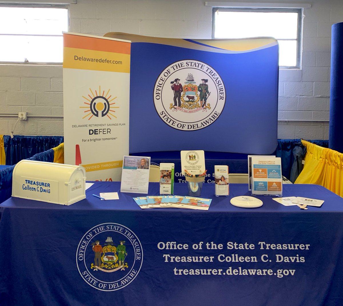 TreasurerDavis's tweet photo. For 100 years, the Delaware State Fair has been the delight of Delawareans. The tradition of coming together as a community each year to celebrate all that our state has to offer is one of my favorites. I hope youโll stop by our booth and talk to our team! #DEstatefair #netDE https://t.co/Q1xDMXQZA1