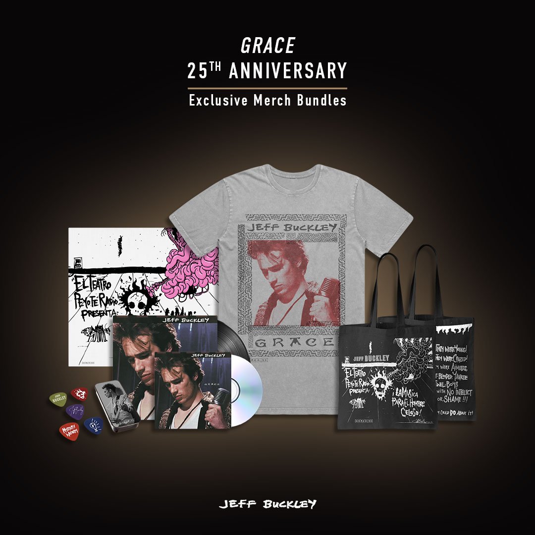 New Jeff Buckley merch is now available to celebrate the 25th anniversary of #Grace! 

Check it out: JeffBuckley.lnk.to/MerchStoreTA!2…