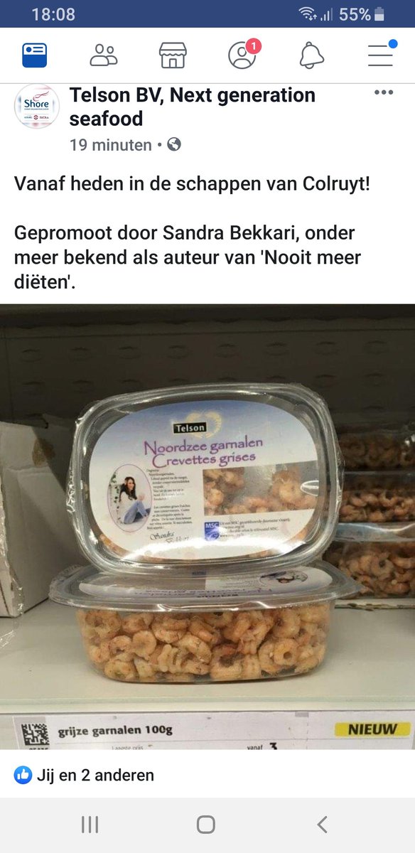 Op Facebook van Telson.