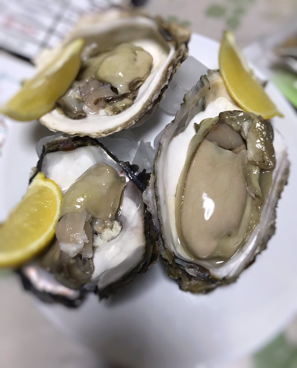 ちょっくん 牡蠣にタバスコは初めて試したけど めちゃくちゃあうなー ちょっと海産物独特の匂いが苦手だったけど 完全に消えてたわ タバスコすご