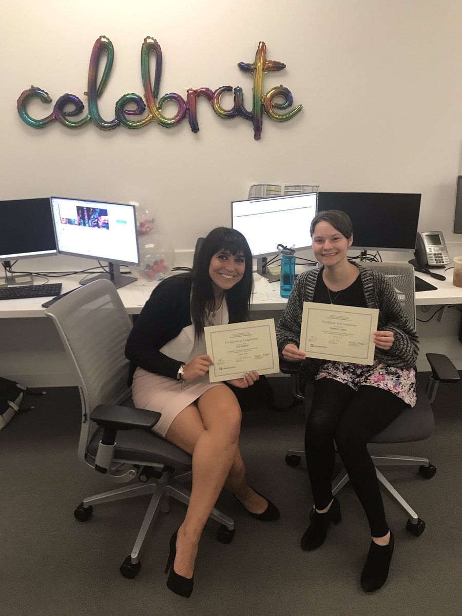 TianjunMa's tweet photo. Our Dosimetry Students are officially graduating today! They will be awesome dosimetrists and help improve patient care all over the country! #CleClincCancer #AAMD #Graduation2019 https://t.co/lQydSNU7Oa