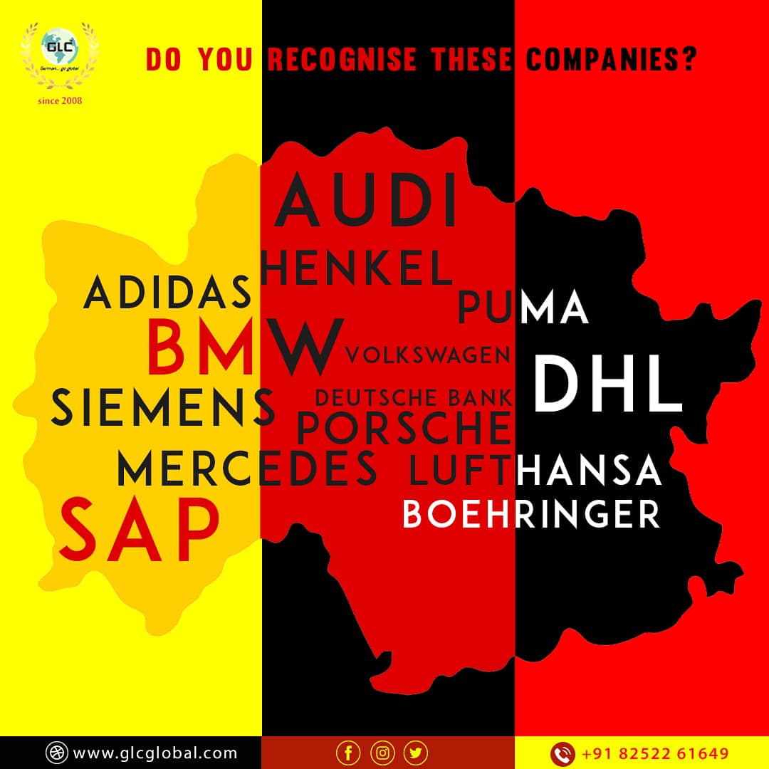 CentreGerman's tweet photo. Germany is the house of some of the most powerful companies of the world.
Learn German at German Language Centre to secure a job in any of these companies.
Join GLC
#glcgoglobal
#germany #deutschland #job #jobopportunities #brands #bmw #audi #bosch #siemens #dhl #mercedes #adidas https://t.co/XMa2NOSgRb