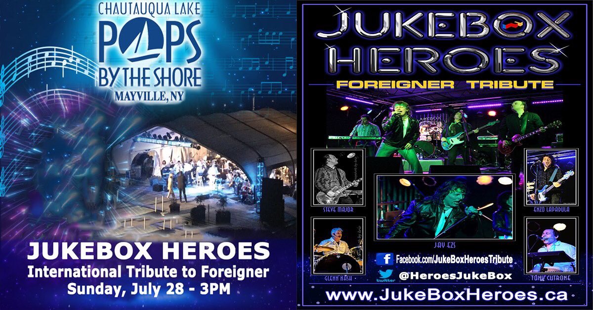 HeroesJukeBox's tweet photo. New York we are coming to rock you! 🇺🇸🗽 #FloatingStage #ConcertOnTheWater #80sRock #80smusic #70srock #rockconcert #foreignertribute https://t.co/WD9kcncgXY