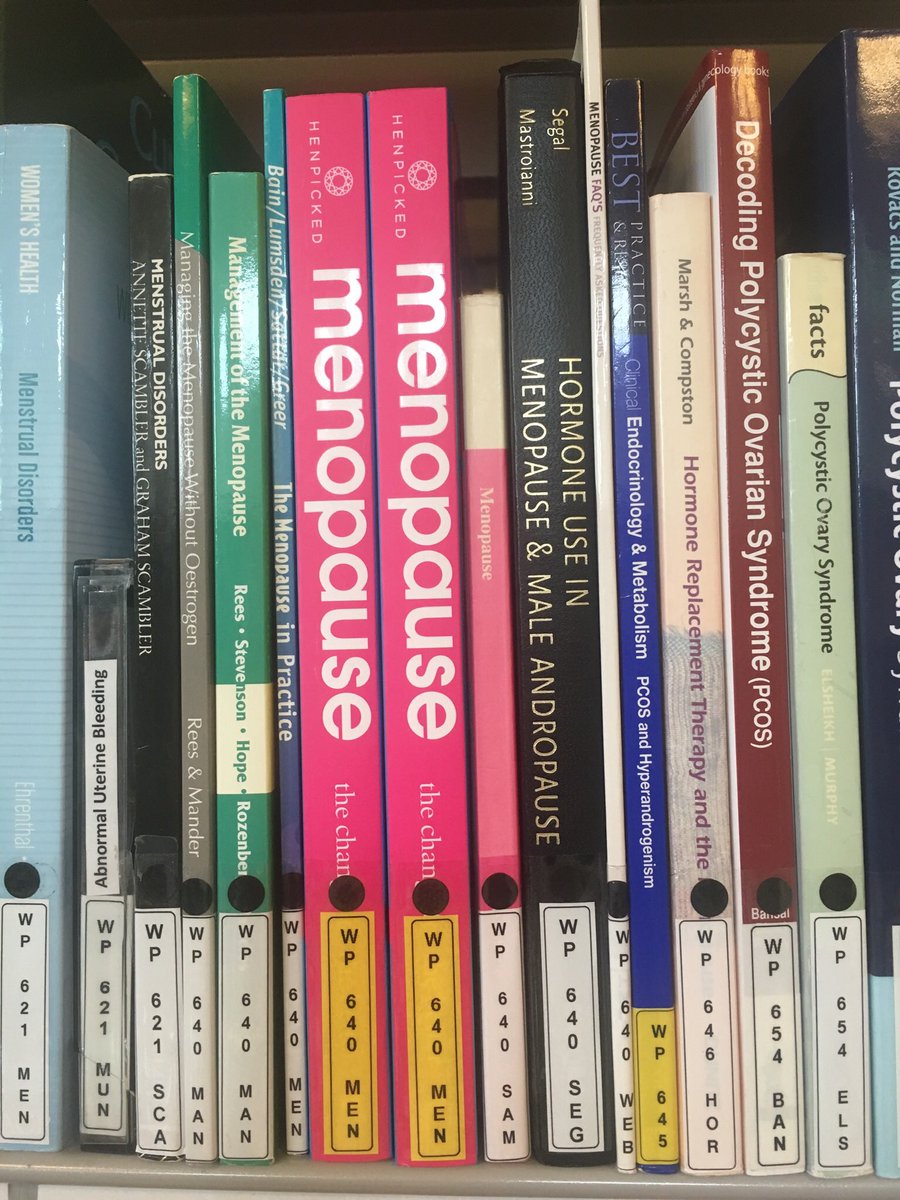 Rainbow_wings7's tweet photo. 1/2 Look what’s arrived in KGH library today! Thanks Sophie for ordering 2 copies for staff, which can be loaned for a 2 week period. The book is in the Gynaecology section, which is WP in the library @KGHNHSLibrary #Time2TalkMenopause #MenoMoment #PowerSurge #2ndSpring https://t.co/Wit5tnBBGm