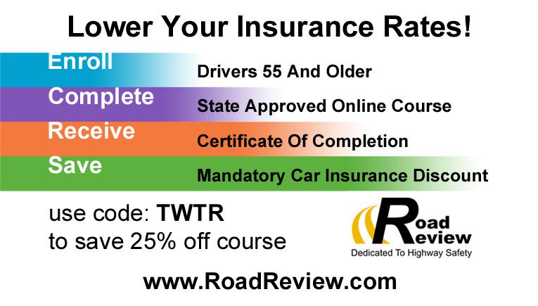 Road_Review's tweet photo. @tacomaupdates An Online Mature Driver Improvement Course. We provide seniors 55+, w/ tools &amp; techniques to be confident drivers. We specialize in mature driver safety, &amp; have the most updated info about law changes, traffic situations, rules of the road, vehicle equipment,&amp;more. https://t.co/oC0S9Ly3Px