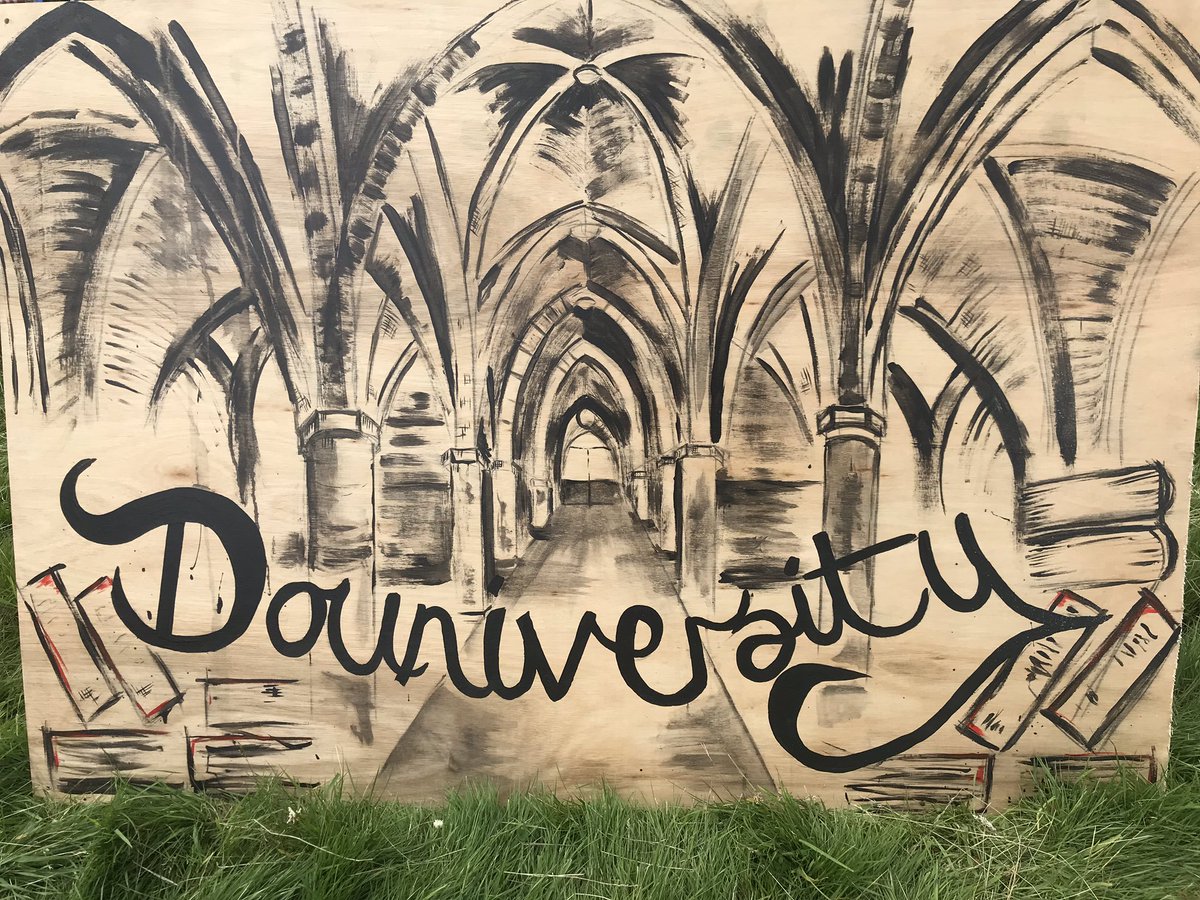 RhiannonDavies's tweet photo. Stage is looking good for #Douniversity at @dounetherabbit festival this weekend. An exciting music-themed first day of talks with @SKShlomo, @ChandraAsianDub of @AsianDuBNews, @DiljeetB_Flute of @ScotWim, folklorist Margaret Bennet &amp; @ProfArno

More here: https://t.co/ewaaTVYhIq https://t.co/jmBOmlGAb8