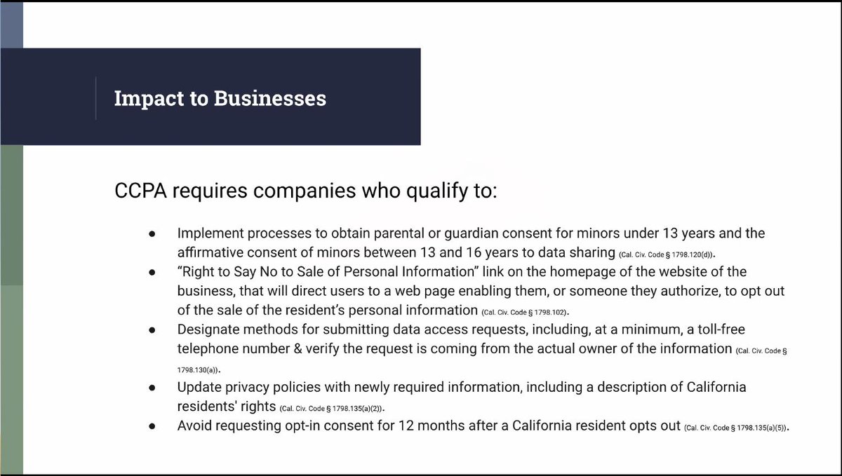 EdwardUnthank's tweet photo. Learning about California's upcoming privacy law (#CCPA), applicable to all California residents—

WHO'S EXCITED FOR GDPR PROJECTS ROUND TWO?

#MarketingAutomation https://t.co/PAjTP1OeEh